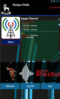 Manipur Radio android App screenshot 0